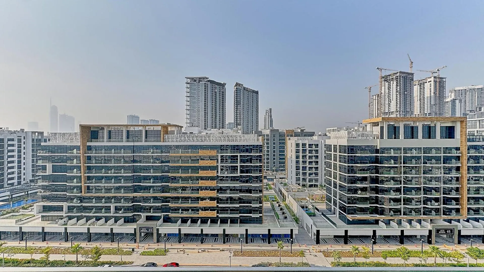 Apartment Bright Studio In Azizi Riviera Perfect Getaway Dubai